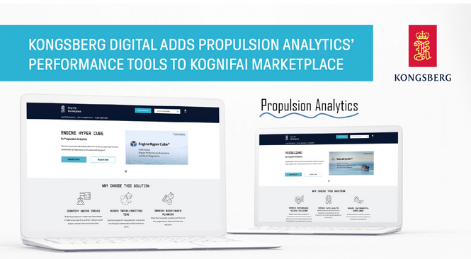 Propulsion Analytics’ performance tools added to Kognifai Marketplace