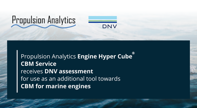 Propulsion Analytics Engine Hyper Cube® obtains DNV attestation for Engine CBM