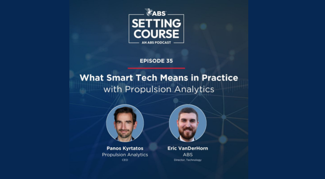 Propulsion Analytics CEO Featured on ABS “Setting Course” Podcast
